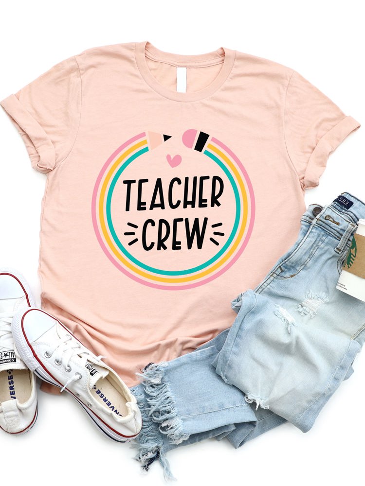 Teacher Crew Graphic Tee