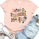 Small Peach In My Teacher Era Graphic Tee