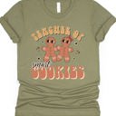 Small Olive Teacher of Smart Cookies Graphic Tee