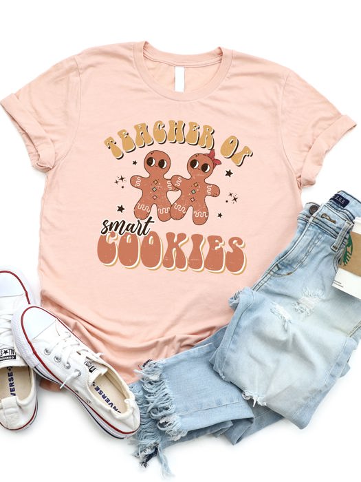 Teacher of Smart Cookies Graphic Tee