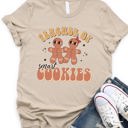 Small Tan Teacher of Smart Cookies Graphic Tee