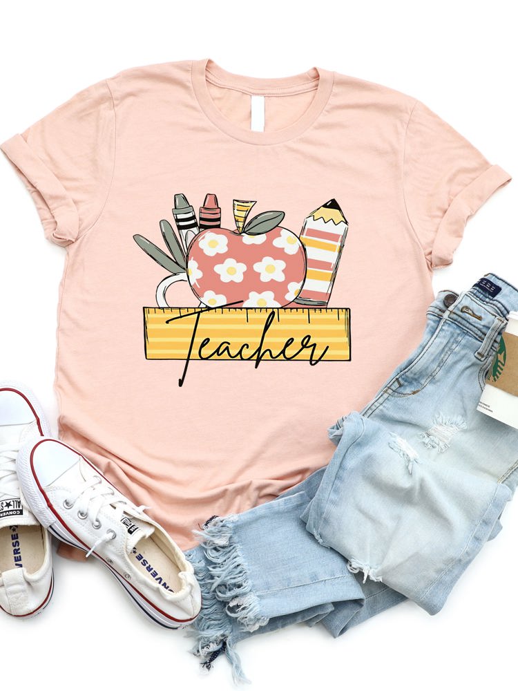 Teacher Ruler Graphic Tee