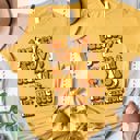 Small Yellow Let Me See That Casserole Graphic Tee