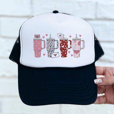 Valentine Patterned Stanleys Trucker Hat