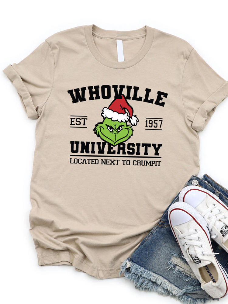 Whoville University Graphic Tee