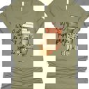 Small Olive Wild About Pumpkin Spice Graphic Tee