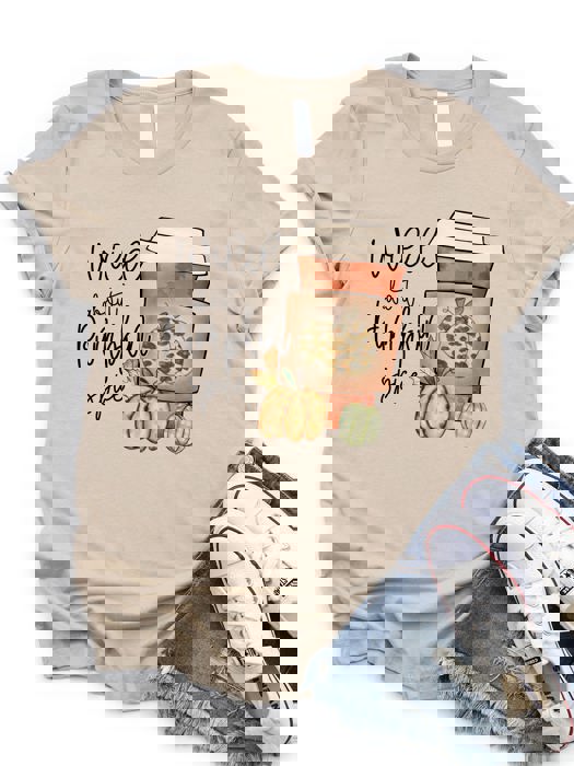 Wild About Pumpkin Spice Graphic Tee