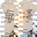 Small Tan Wild About Pumpkin Spice Graphic Tee