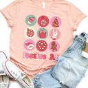 Small Peach Christmas Icon Festive AF Graphic Tee