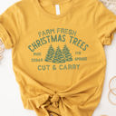  Farm Fresh Christmas Trees Graphic Tee