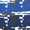 Large 6 Pack: Assorted Men's Multi-Item Pack of Solid Colored Cotton Blend Boxer Briefs