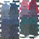 3 Pack: Assorted Large Men's Multi-Pack of Loose Fit Tartan Plaid Boxer Shorts w/Button Fly