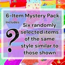 M 6 Pack: Randomly Assorted Girls' Pack of 6 Random Assorted Print Cotton Bikini Panties