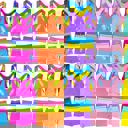12 Piece: Racerback Top & Matching Bottom L Girl's 12 Piece set of 6 Matching Racerback or Cami Tops and Bottoms