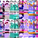 12 Piece: Racerback Top & Matching Bottom 12 Piece: Racerback Top & Matching Bottom Girl's 12 Piece set of 6 Matching Racerback or Cami Tops and Bottoms
