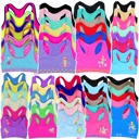 M 6 Pack: Racerback Bras Girls' Multi-Item Pack of Random Print Racerback or Cami Training Bras Tops