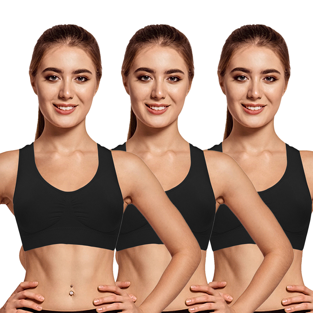 Seamless Total Comfort Bra (3-Pack)