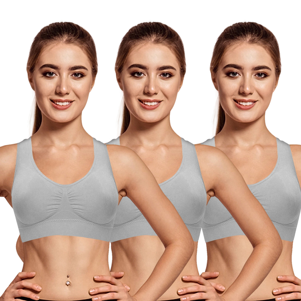 Seamless Total Comfort Bra (3-Pack)