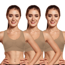  Seamless Total Comfort Bra (3-Pack)