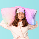 Unicorn 5-Piece: Silky Satin Cozy Sleep Set For Peaceful Sleep And Healthy Skin