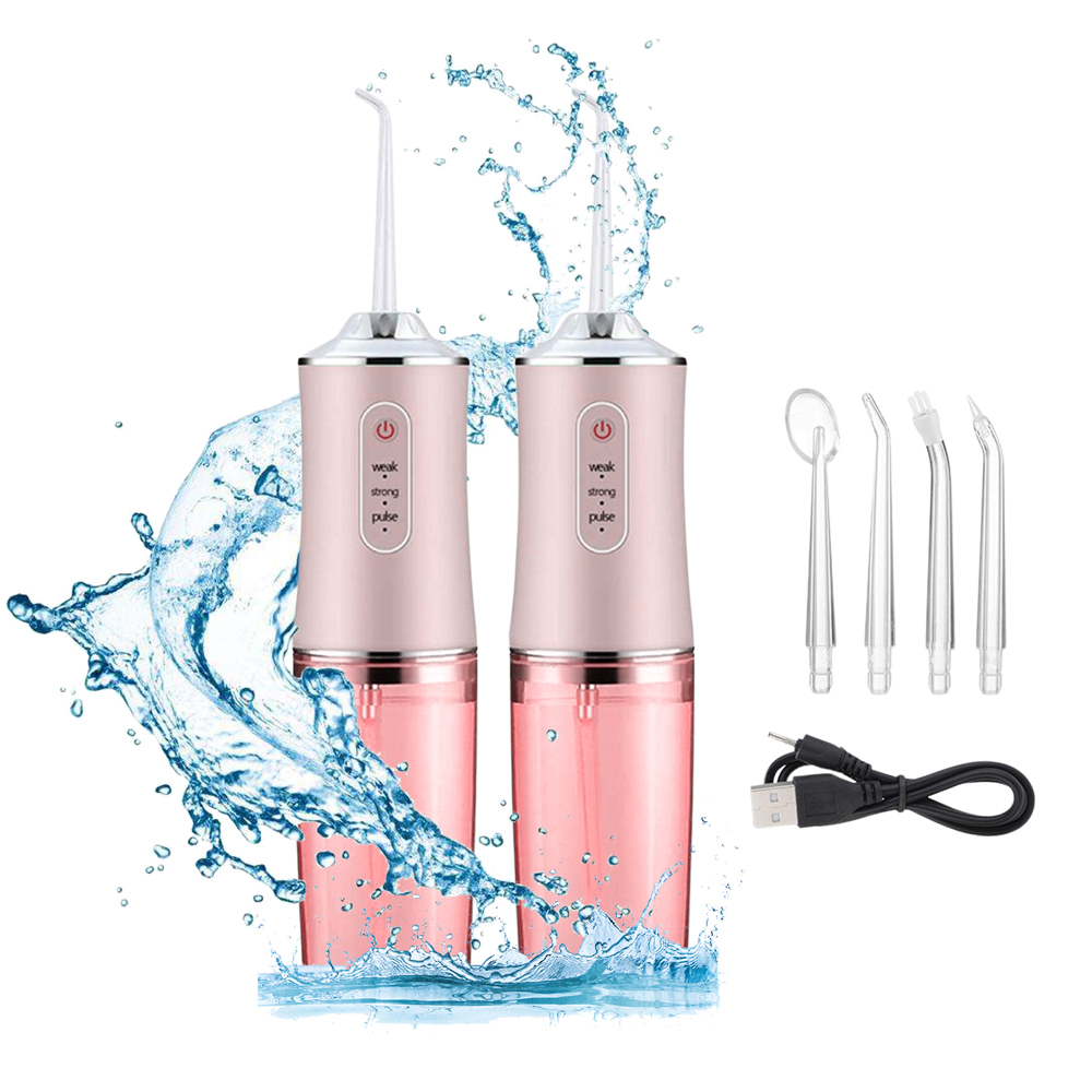 Professional Cordless Rechargeable 3 Modes Water Flosser Dental Oral Irrigator, Braces Cleaner