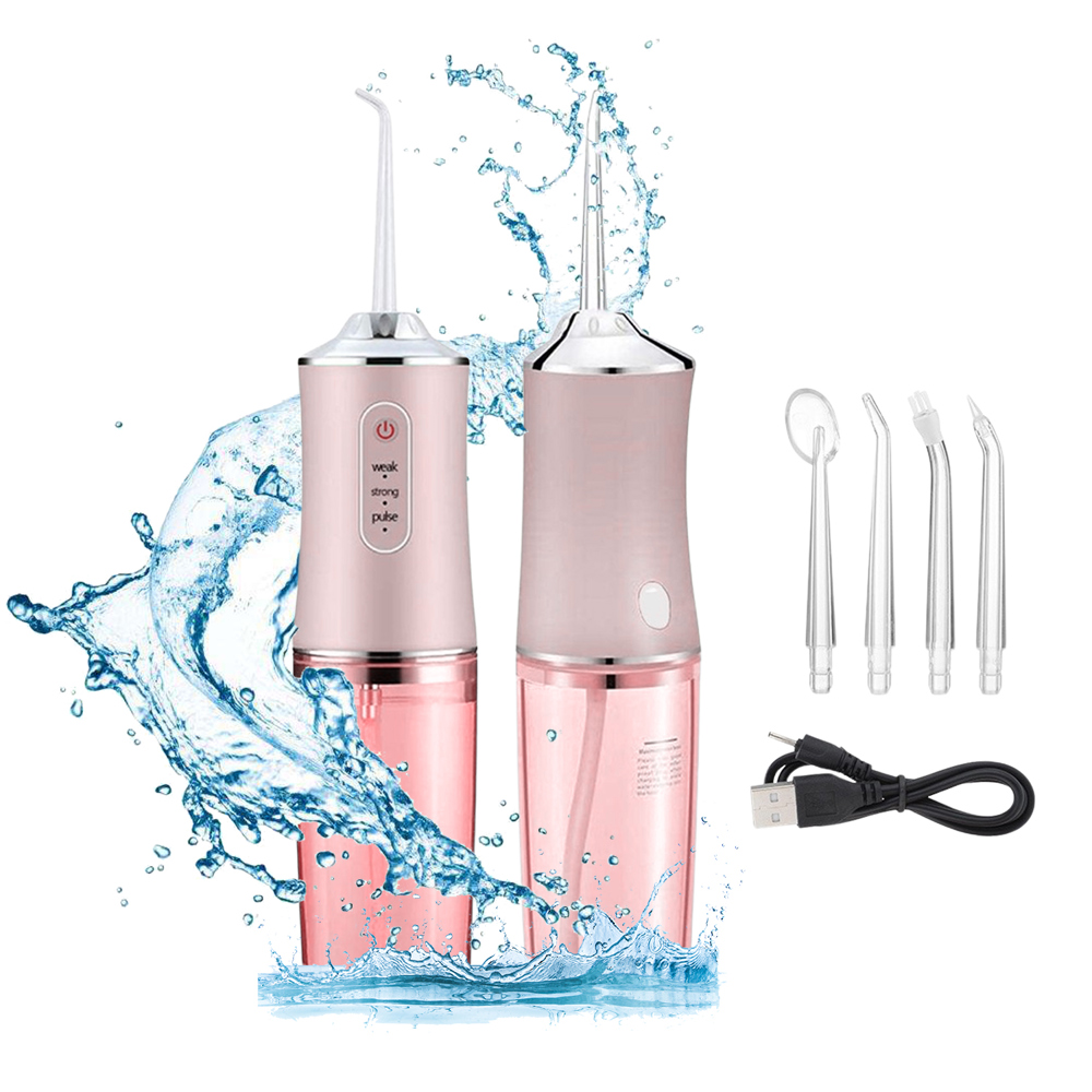 Professional Cordless Rechargeable 3 Modes Water Flosser Dental Oral Irrigator, Braces Cleaner