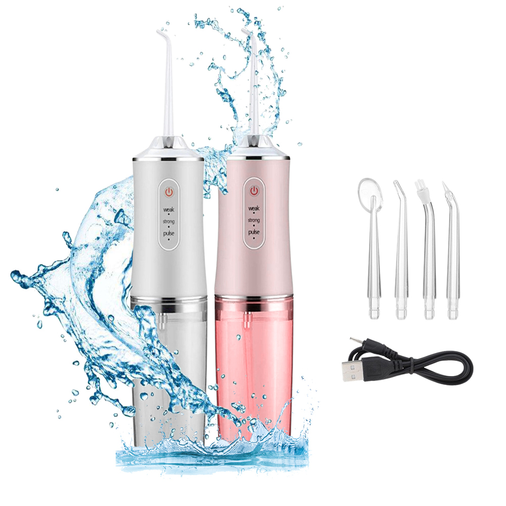 Professional Cordless Rechargeable 3 Modes Water Flosser Dental Oral Irrigator, Braces Cleaner