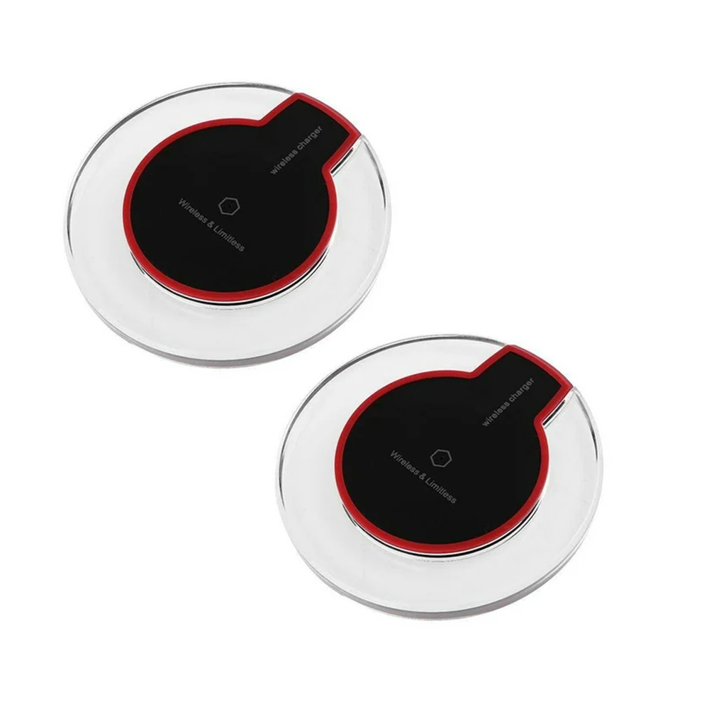 2-Pack: Wireless Charger, 10W Max Fast Wireless Charging Pad Compatible with iPhone