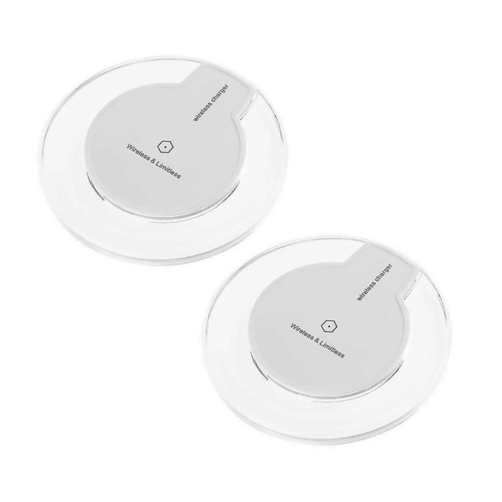 2-Pack: Wireless Charger, 10W Max Fast Wireless Charging Pad Compatible with iPhone