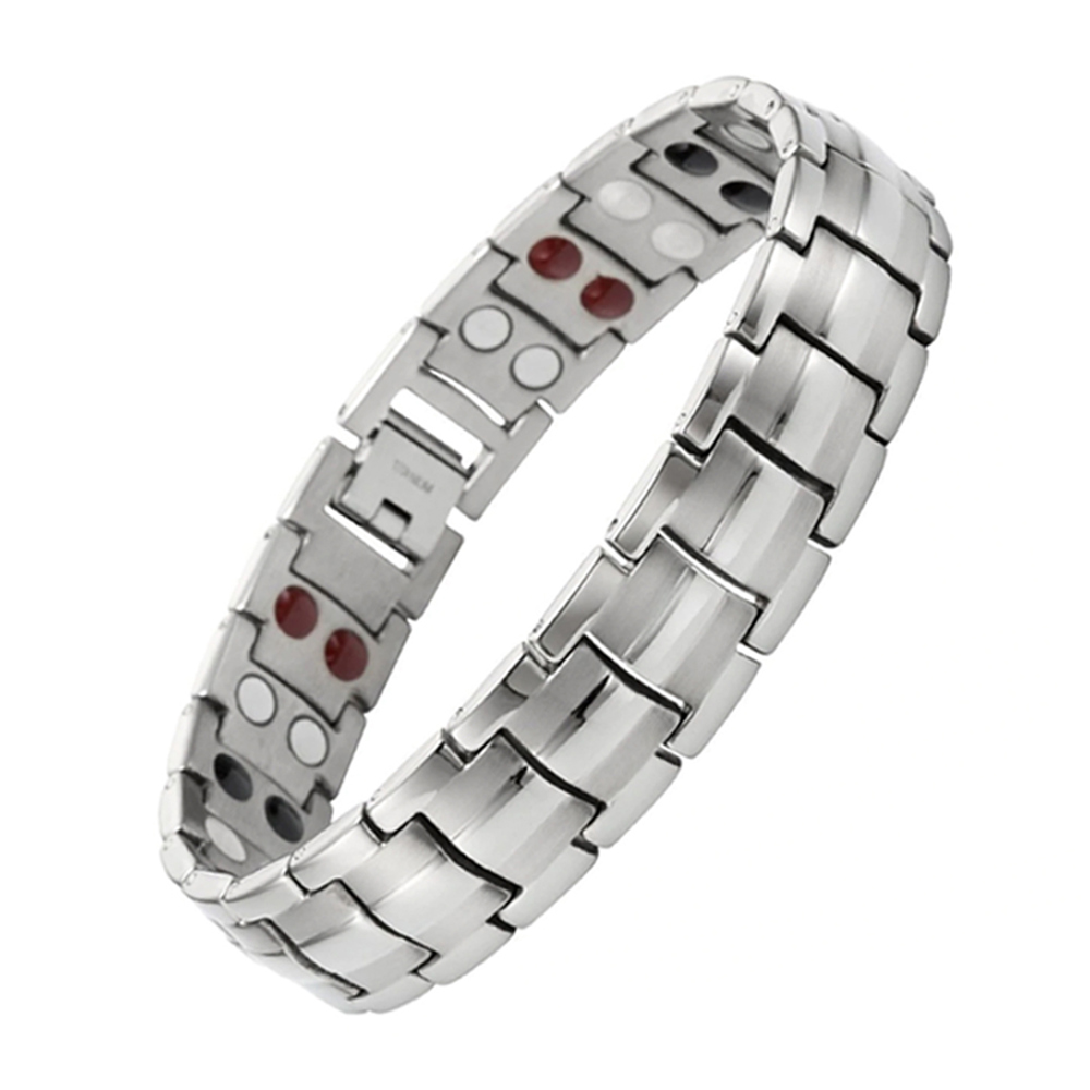 3-Pack: Magnetic Energy Therapy Balance Stress anxiety arthritis pain relief healing Stainless Steel Bracelet For Men And Women - Great as Gifts