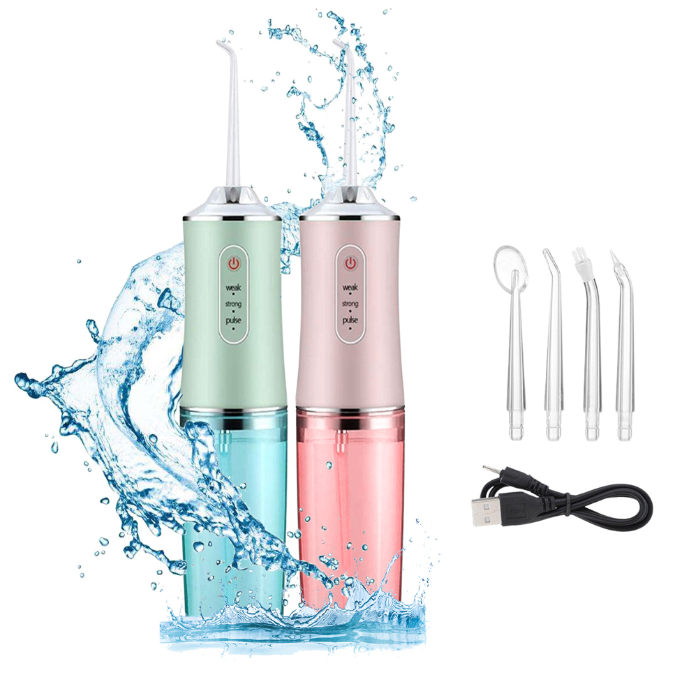 Professional Cordless Rechargeable 3 Modes Water Flosser Dental Oral Irrigator, Braces Cleaner