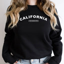 Small Black  United States Name & Slogan Sweatshirt