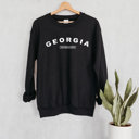 Small Black  United States Name & Slogan Sweatshirt