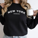 Small Black  United States Name & Slogan Sweatshirt