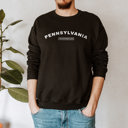 Small Black  United States Name & Slogan Sweatshirt