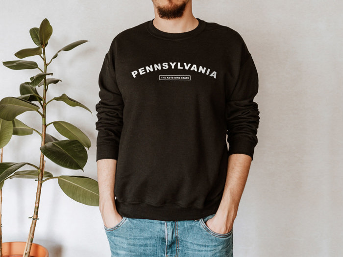  United States Name & Slogan Sweatshirt