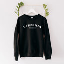 Large Black  United States Name & Slogan Sweatshirt