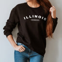 XL Black  United States Name & Slogan Sweatshirt