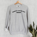 Small Sport Grey  United States Name & Slogan Sweatshirt