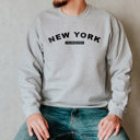 Small Sport Grey  United States Name & Slogan Sweatshirt