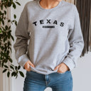 Small Sport Grey  United States Name & Slogan Sweatshirt