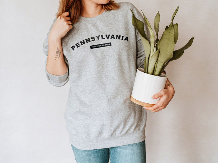  United States Name & Slogan Sweatshirt