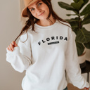 Small White  United States Name & Slogan Sweatshirt