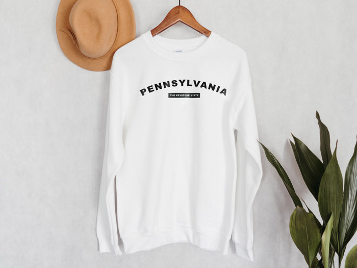  United States Name & Slogan Sweatshirt