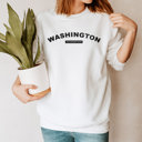 Medium White  United States Name & Slogan Sweatshirt