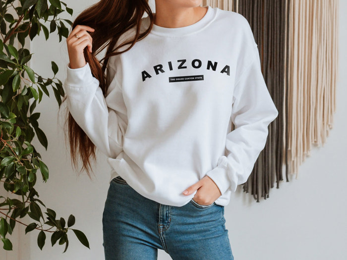  United States Name & Slogan Sweatshirt