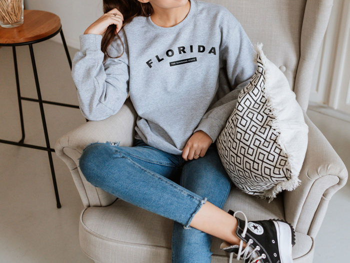  United States Name & Slogan Sweatshirt