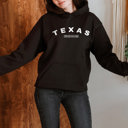 Small Black  United States Name & Slogan Hoodie