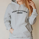 Small Sport Grey  United States Name & Slogan Hoodie