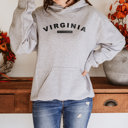 Medium Sport Grey  United States Name & Slogan Hoodie